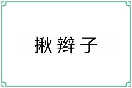 揪辫子 揪辫子