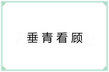 垂青看顾